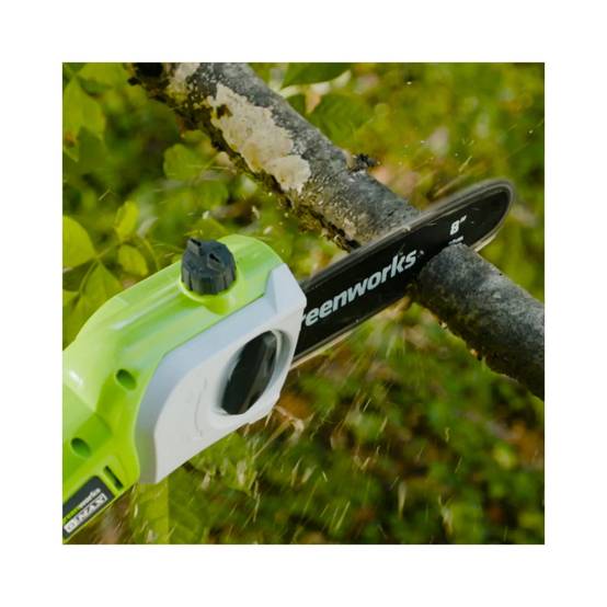 Greenworks - Elagueuse sur perche GREENWORKS 24V - 20 cm - Sans batterie ni chargeur - G24PS20 - Image 5
