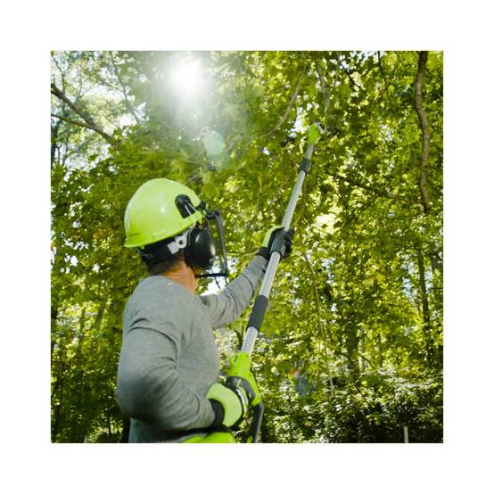 Greenworks - Elagueuse sur perche GREENWORKS 24V - 20 cm - Sans batterie ni chargeur - G24PS20 - Image 2