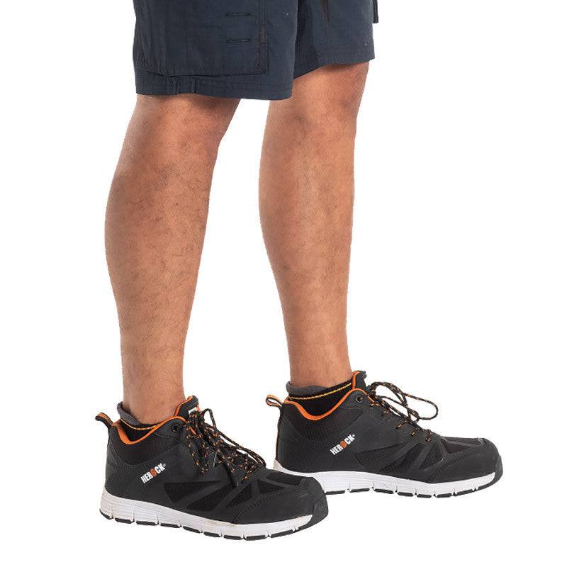 Herock - Paire de chaussettes courtes HEROCK Fresco noires - taille 42-44 - HEROCK - Imagen 2