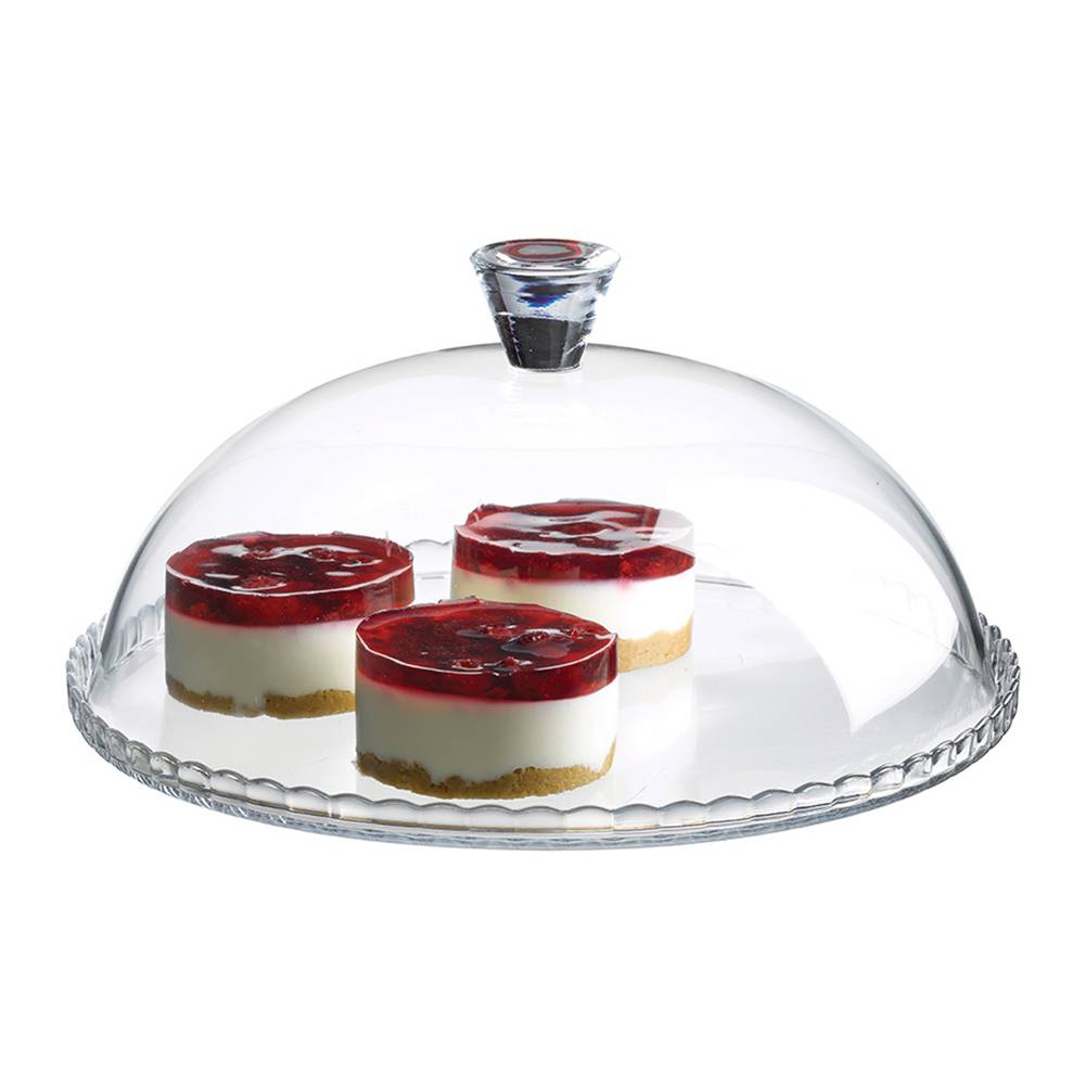 pasabahce - Plat à tarte avec cloche 32 cm