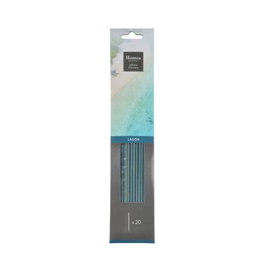 Lot de 20 Bâtons d'Encens "Essentiel II" 25cm Lagon - Image 2