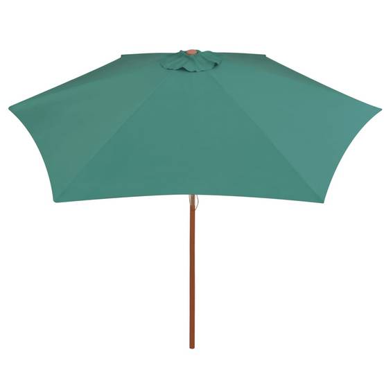 PANGIVO - Parasol avec poteau en bois 270 x 270 cm Vert - PANGIVO - Image 3
