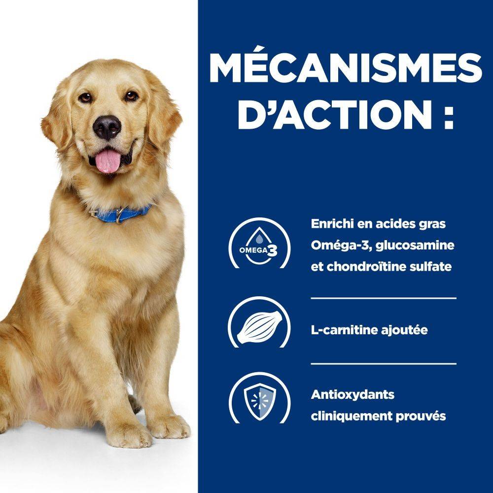 CROQUETTES CHIEN ADULT PRESCRIPTION DIETS J/D MOBILITY - HILL'S 12 kg - Image 5