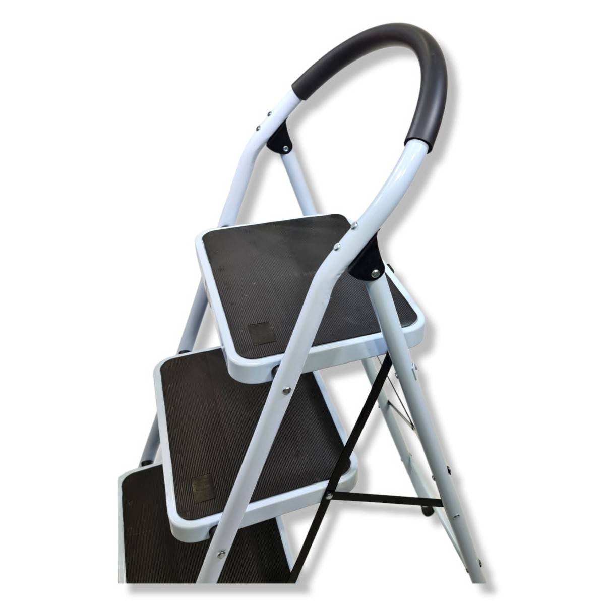 Escabeau Marche-pied pliant 4 niveaux Portée Max 150 kg BRIXO - Imagen 4