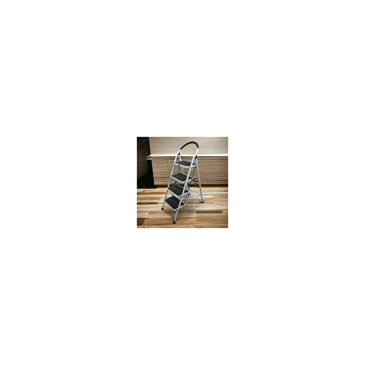 Escabeau Marche-pied pliant 4 niveaux Portée Max 150 kg BRIXO - Imagen 7