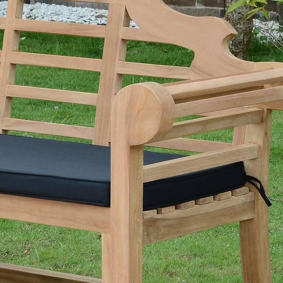 Teck'Attitude - Coussin noir pour banc Marlborough - TECK'Attitude - Imagen 3