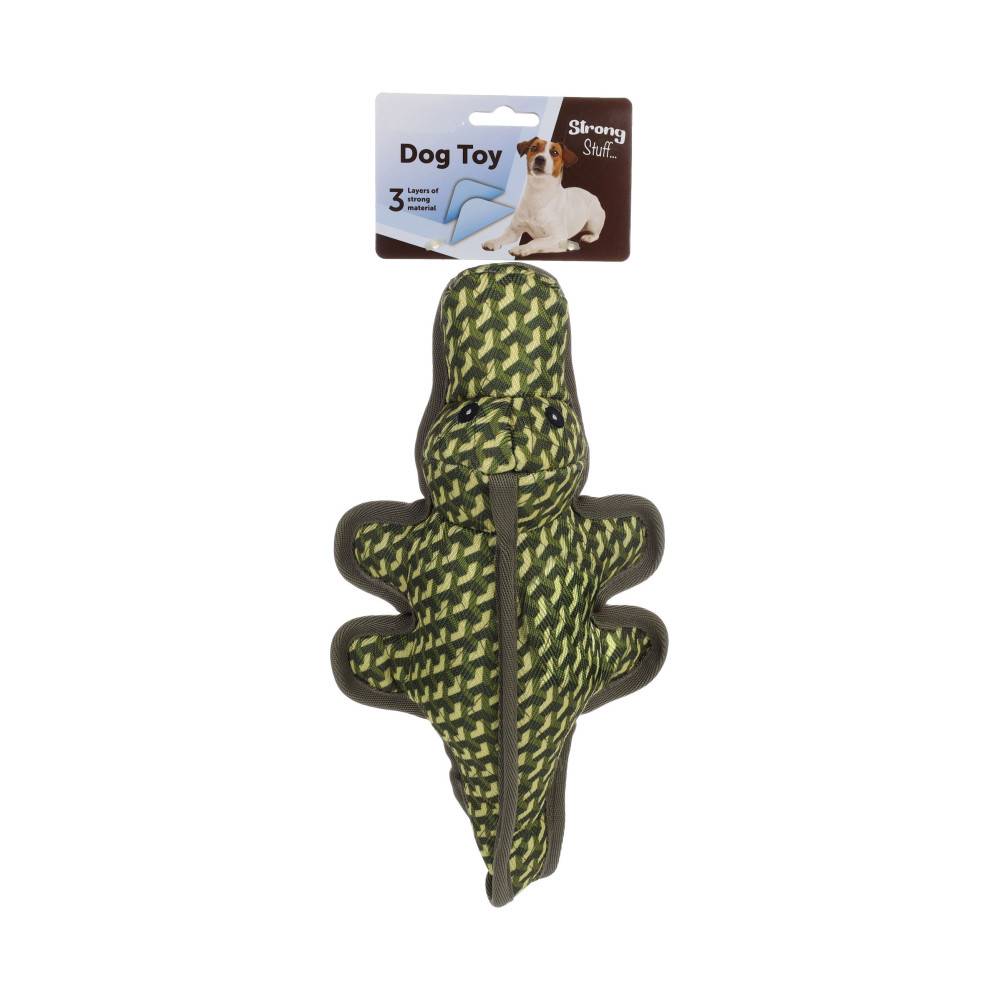 Flamingo - Flamingo - Jouet Strong Stuff Alligator vert 34 cm. pour chien. - Imagen 3