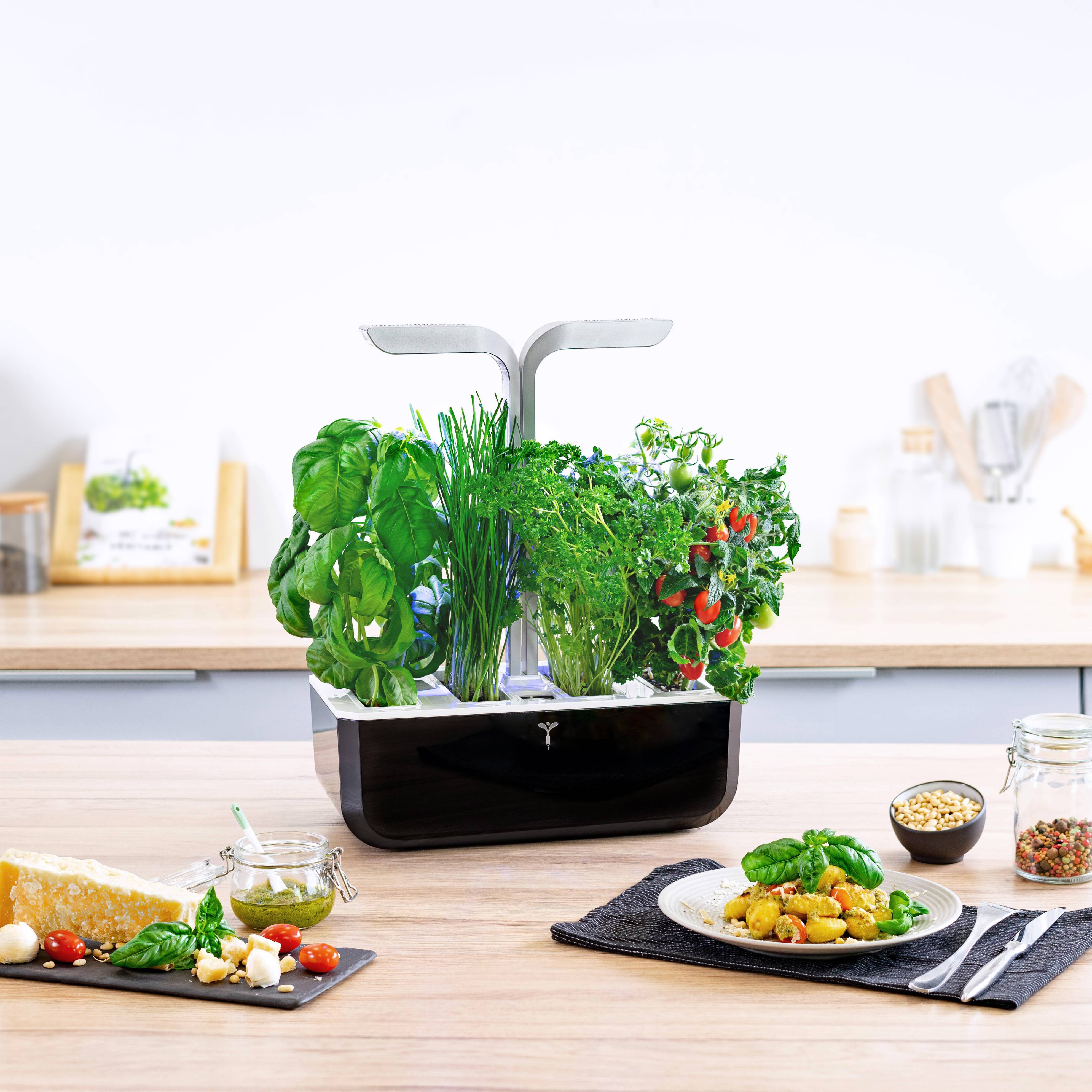 Veritable - Potager d'intérieur Autonome Véritable SMART Soft Black - Livré avec 4 Lingots - Véritable - Imagen 2