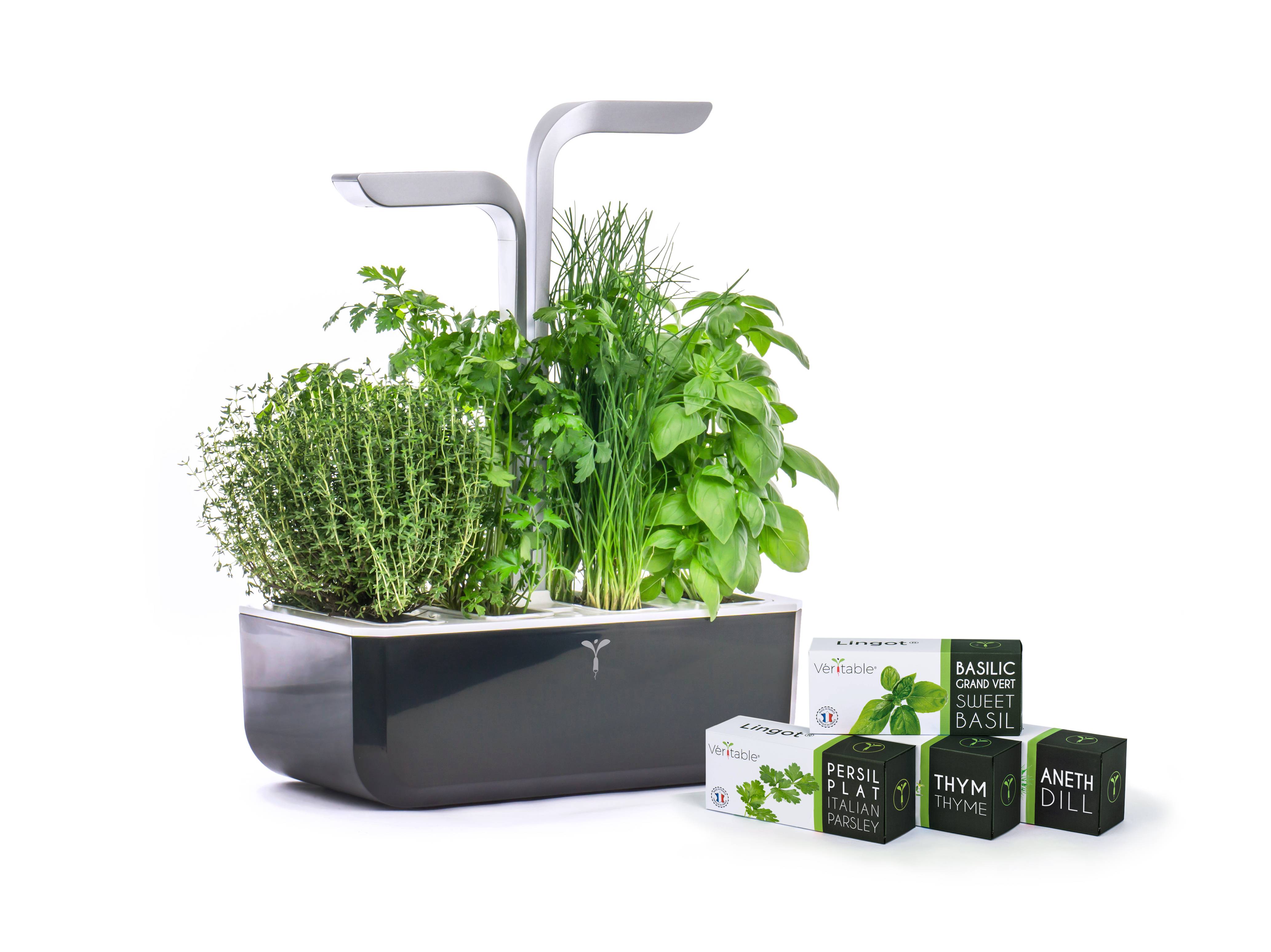 Veritable - Potager d'intérieur Autonome Véritable SMART Soft Black - Livré avec 4 Lingots - Véritable - Imagen 1