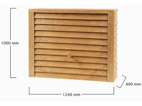 Garantia - Kit Réservoir Mural Woody 350l Bois Clair -garantia - Image 2