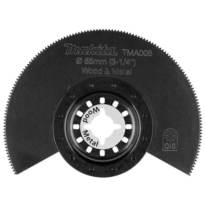 Makita - Lame Segment MAKITA B-64799 BIM Bois / Métal Moyeu déporté Ø 85mm  (TMA045) Makita