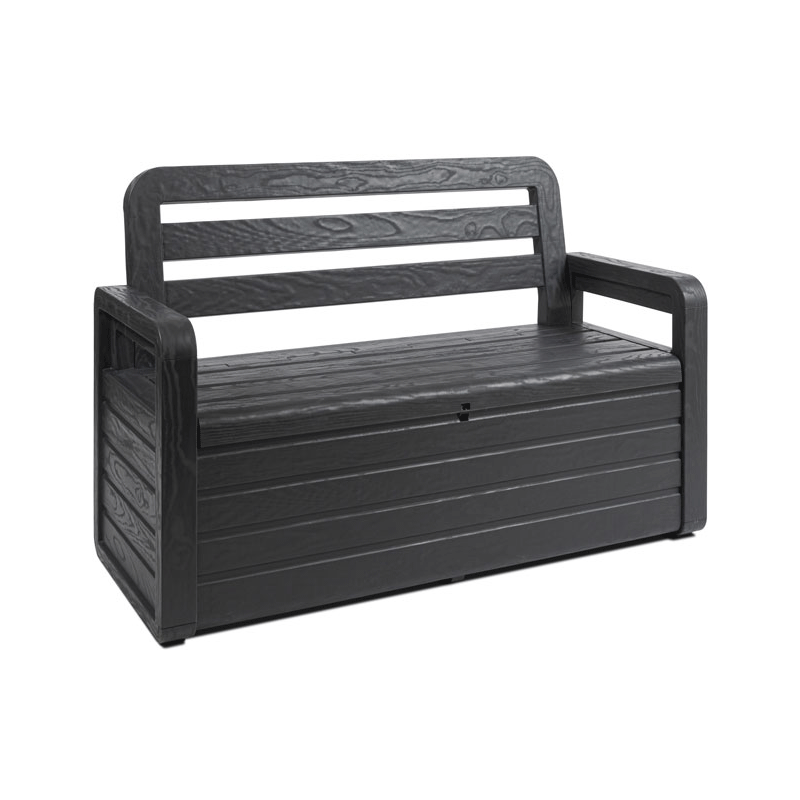 Coffre banc de jardin FOREVERSPRING - 263L - Anthracite TOOMAX - Image 2