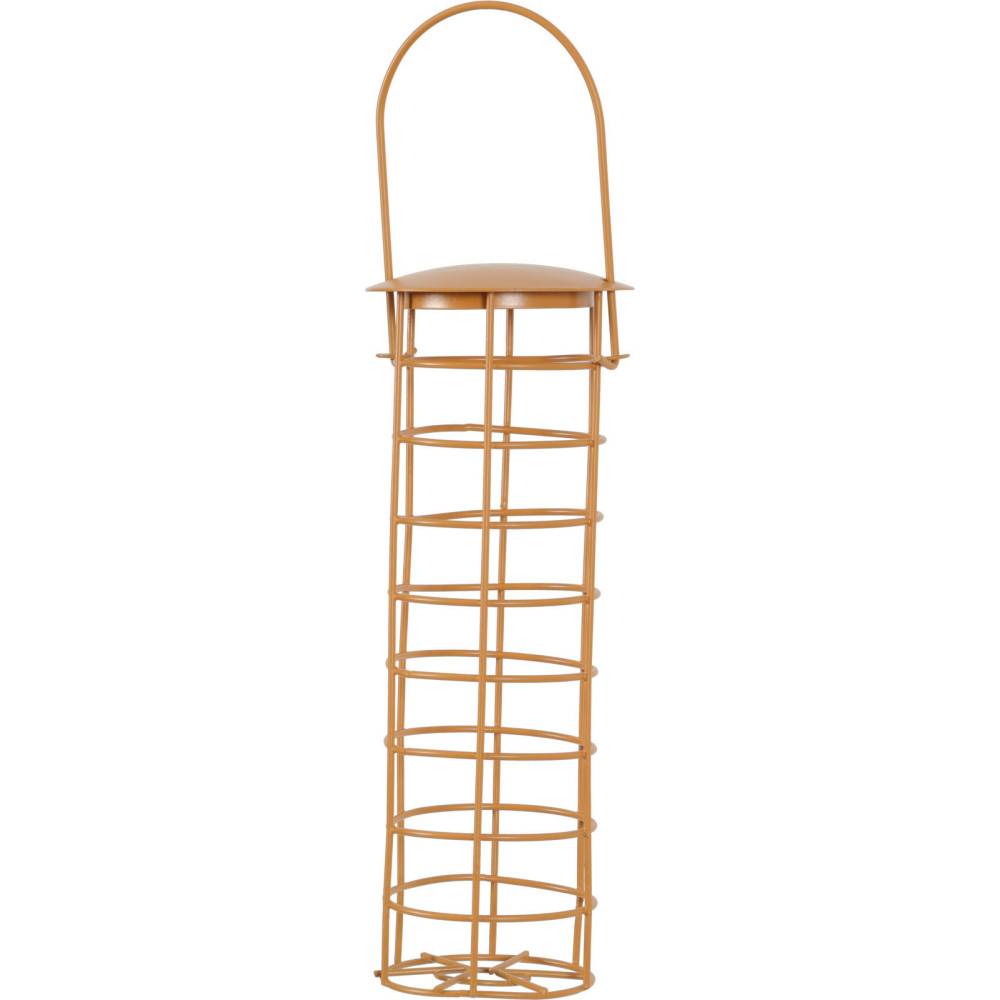 Distributeur à boules de graisse orange, ø 9 x 32 cm pour oiseaux. - Image 2