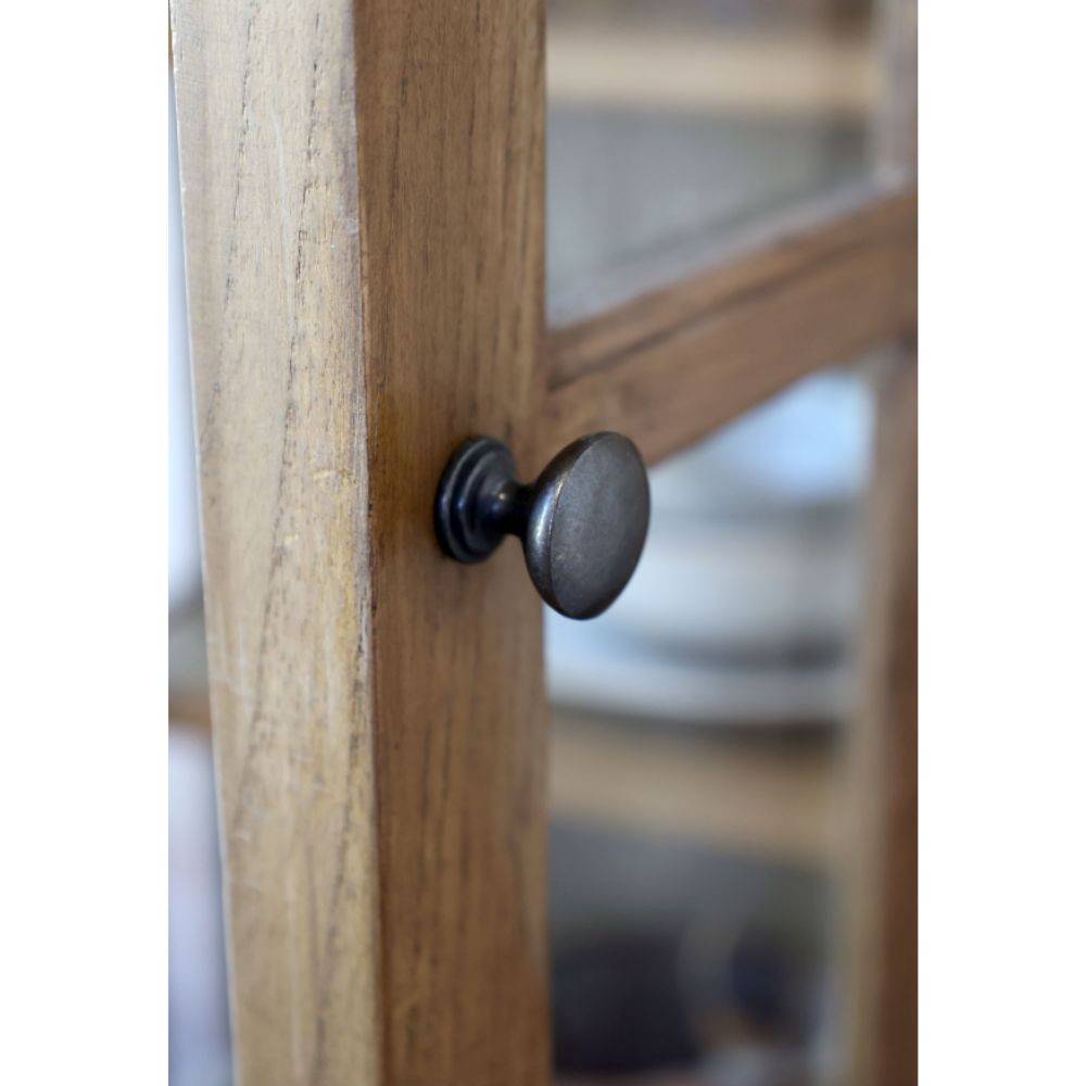 Chemin De Campagne - Armoire 2 portes rangement chambre salle de bain bois marron 196cm Chemin de campagne - Imagen 6