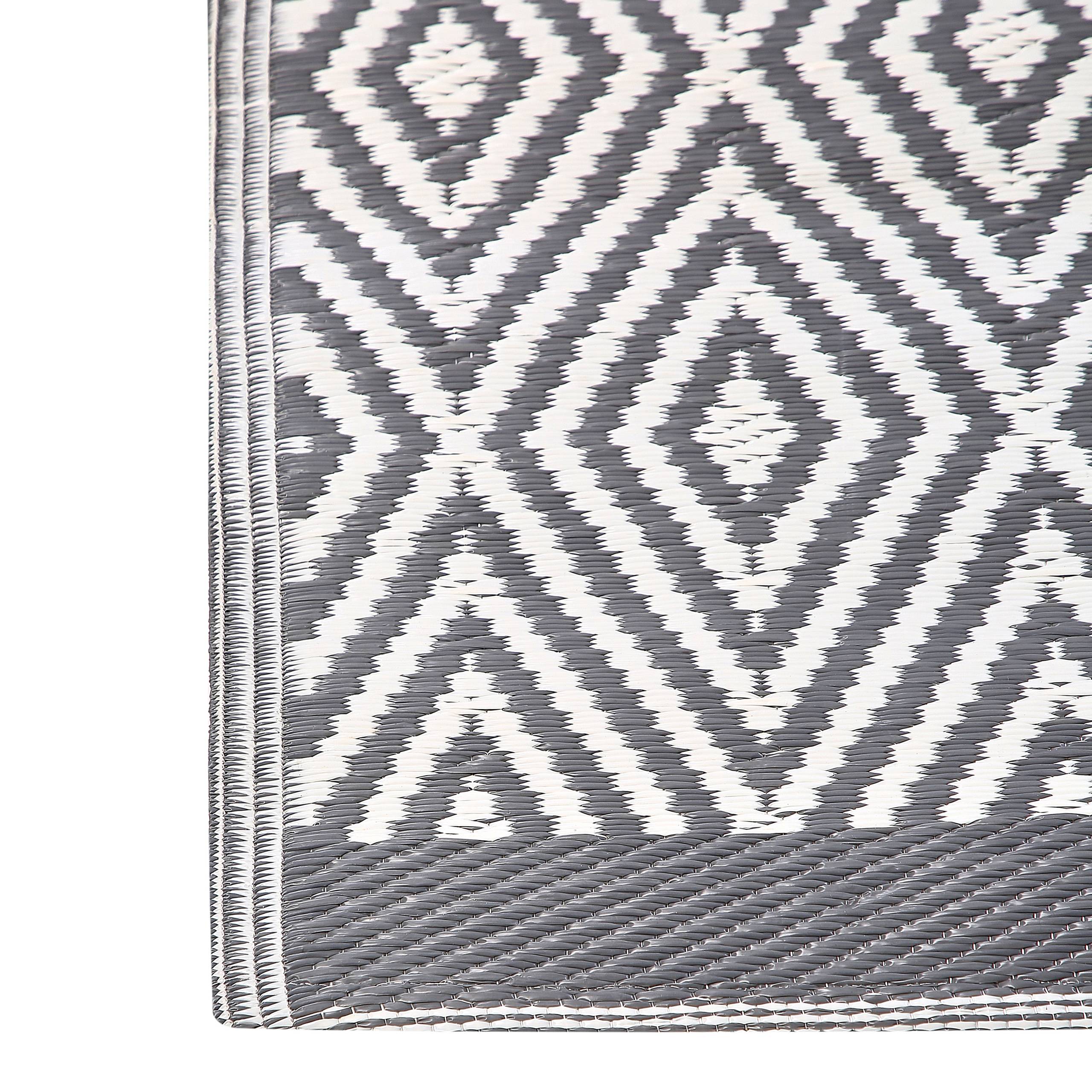 Beliani - Tapis d'extérieur Polypropylène Gris SIKAR - Beliani - Imagen 3