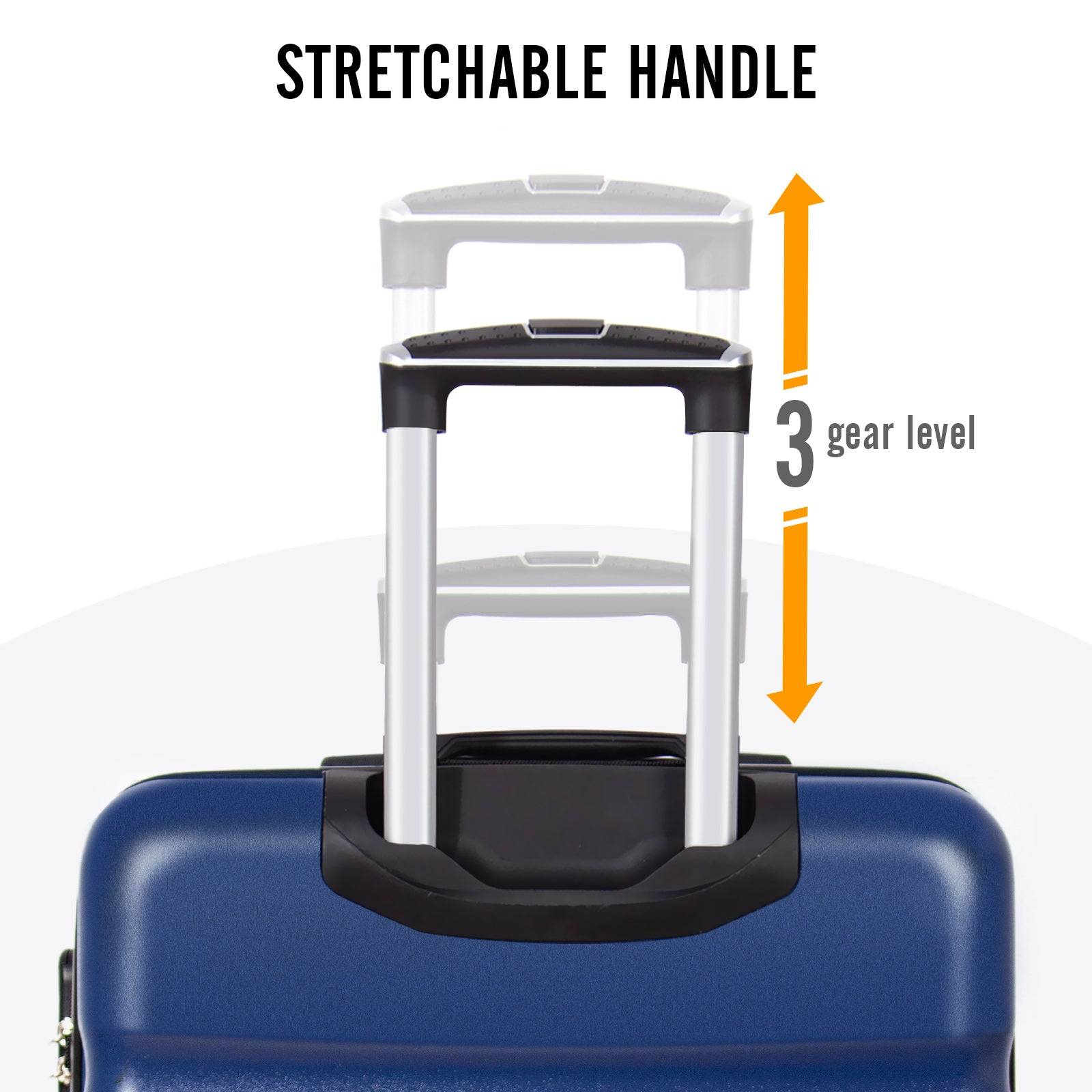 Valise ABS Légère Taille Moyenne 67 Cm - Sans Marque, Neuve En Emballage