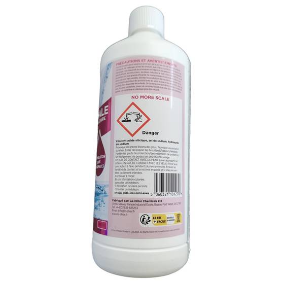Lo-Chlor - Anti-calcaire pour piscine sans phosphates Lo-Chlor 1 Litre - Imagen 2