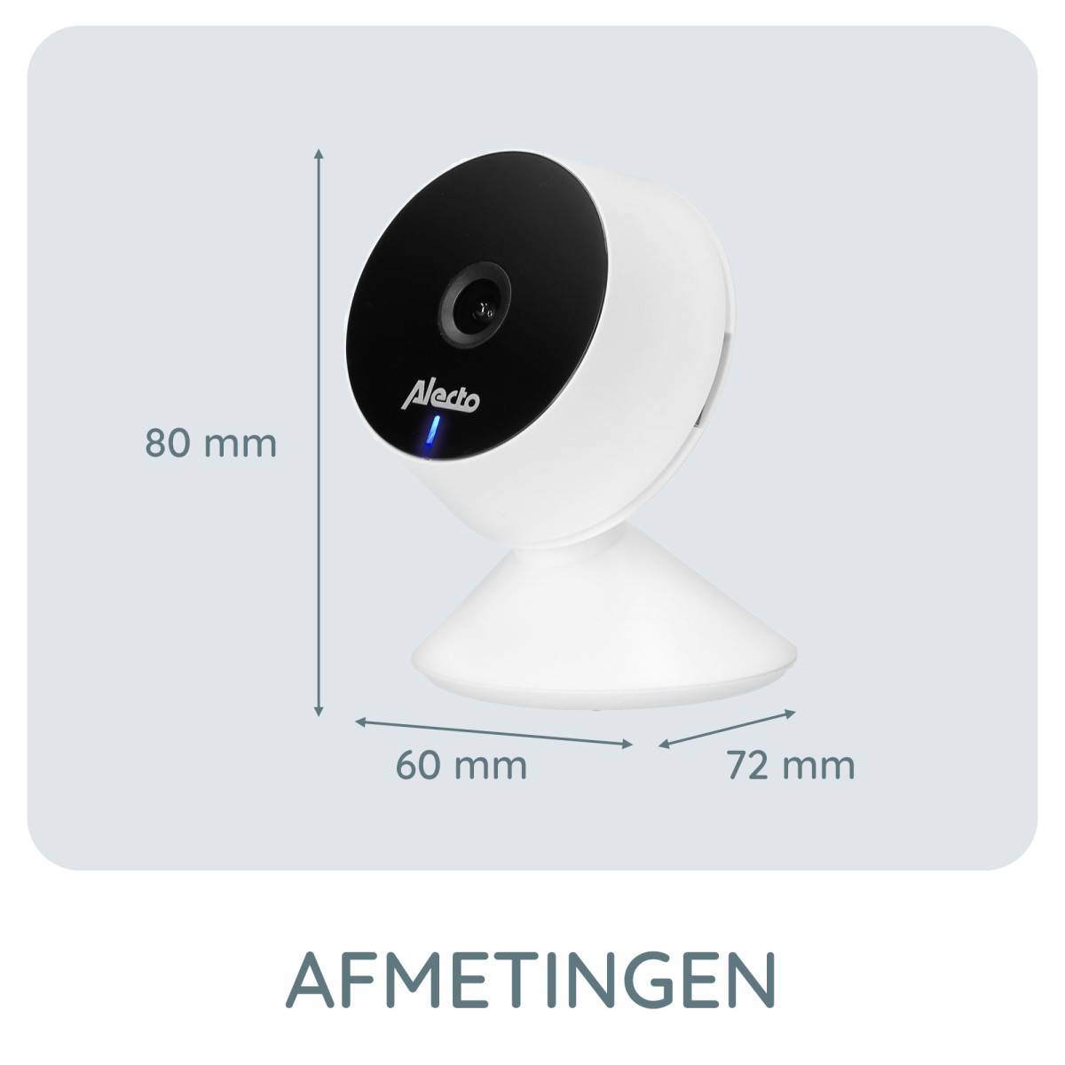 Babyphone avec caméra et Wi-Fi / WLAN Vision Nocturne Audio 2 Voies Détection Mouvement Caméra de surveillance Alecto - Image 7