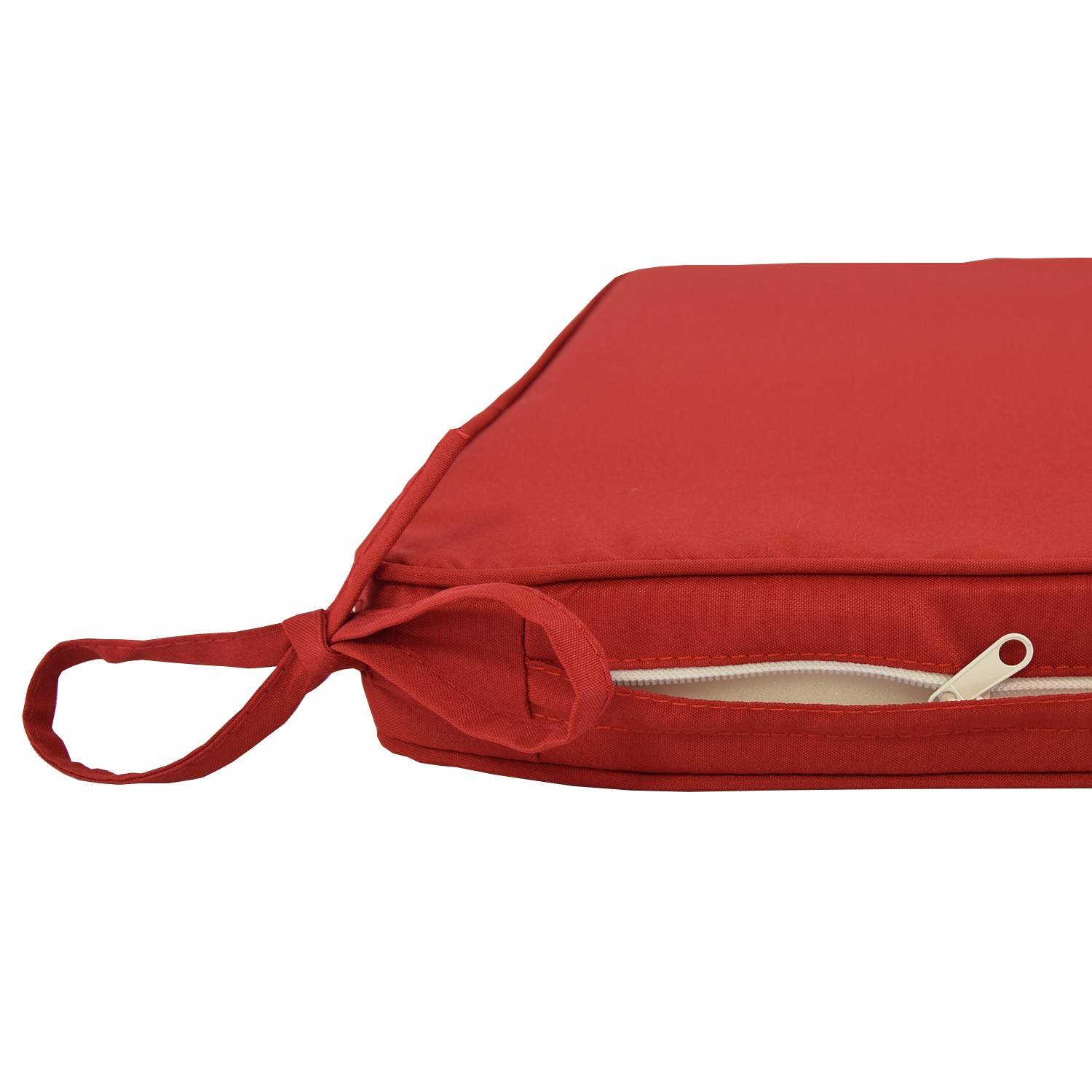Coussin Rouge pour chaises et fauteuils pliants - TECK'Attitude - Imagen 3