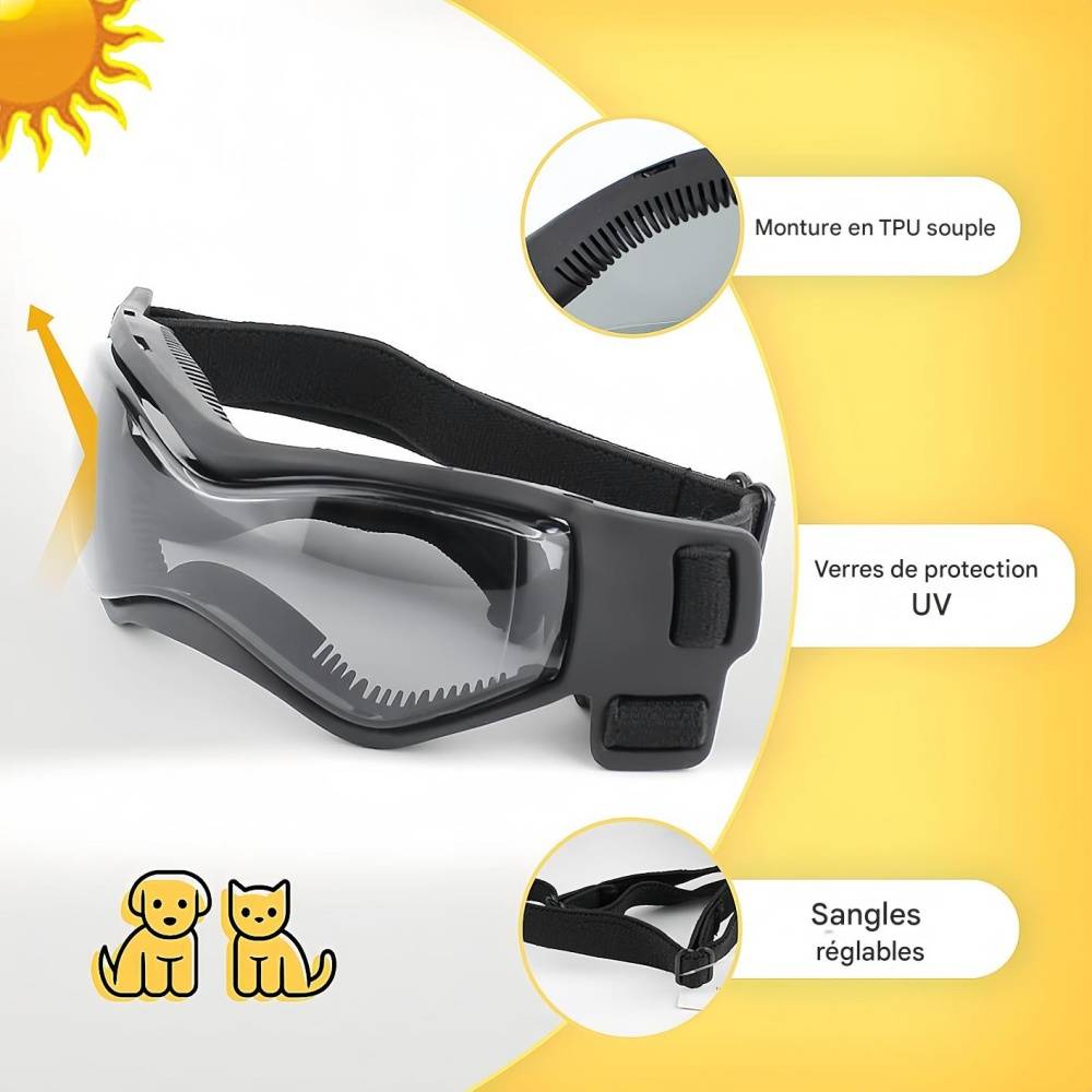 IntiMeg - Lunettes de soleil pour chiot ROSE IntiMeg - Image 4