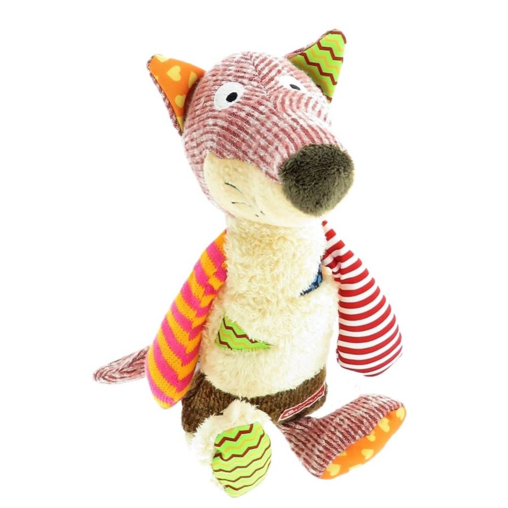 Animallparadise - Peluche renard Vito 32 cm, jouet chien - Imagen 4