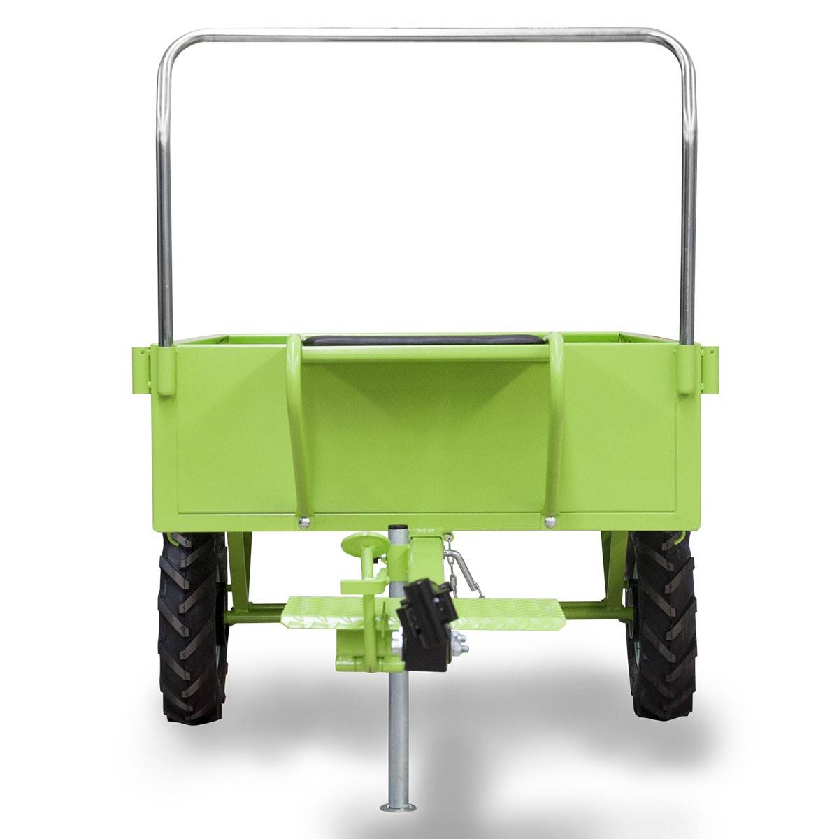 Motoculteur à essence 5200 W 213 cm³ 7CV 4T + Fraise + Remorque 242 x 100 x 127 cm VITO - Imagen 6