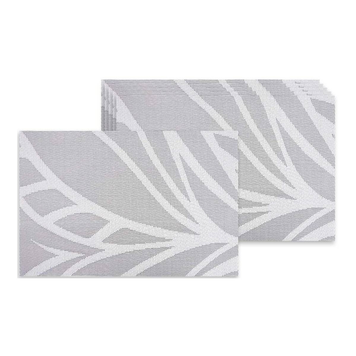 Aubry Gaspard - Set de table en vinyle motif branche (Lot de 6) - Imagen 1