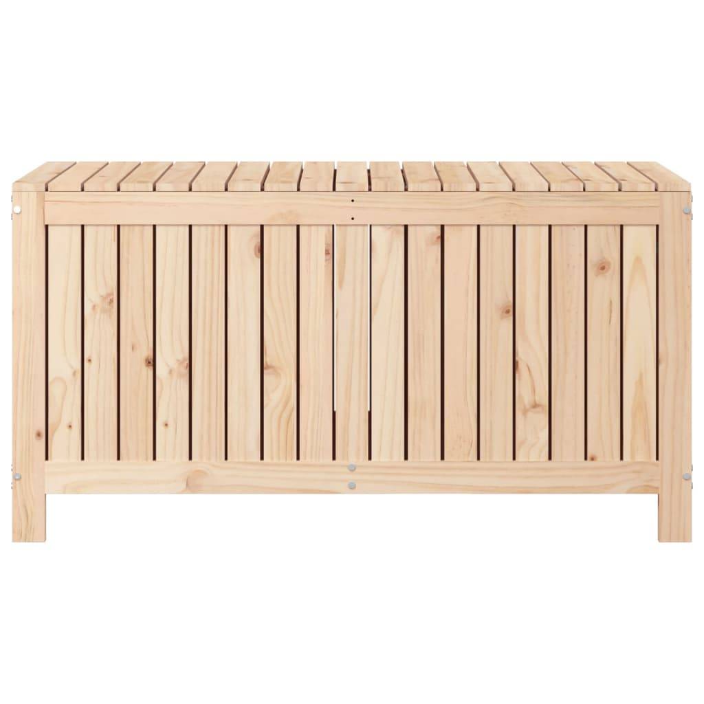 Helloshop26 - Coffre boîte meuble de jardin rangement 121 x 55 x 64 cm bois massif de pin - Imagen 3