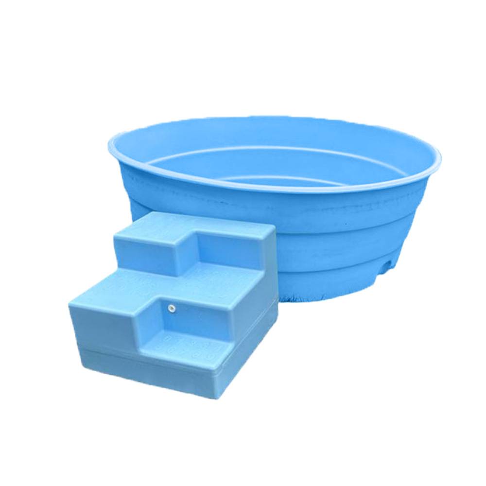Plast'Up Rotomoulage - Piscine pour enfants 900l avec escalier