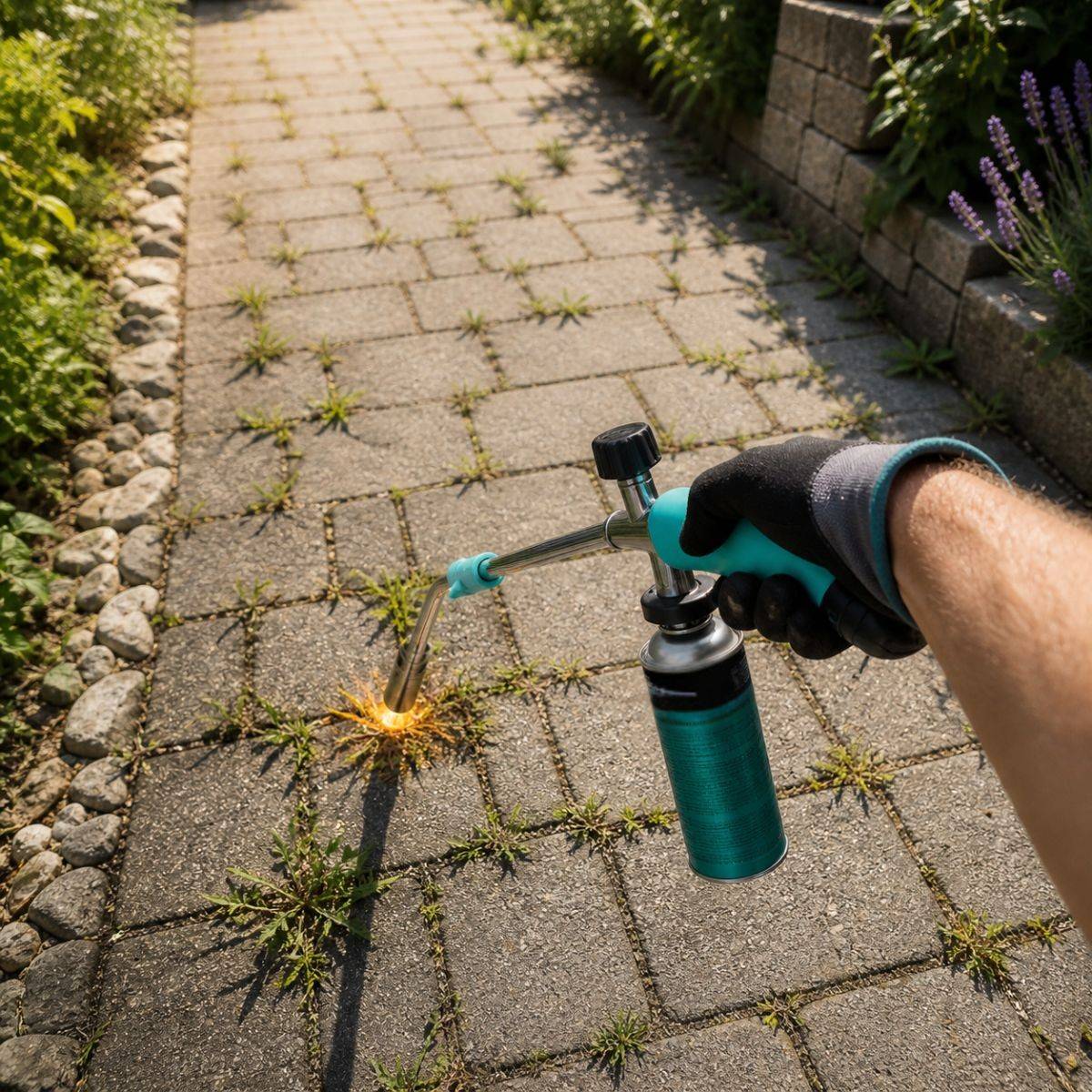 Désherbeur thermique Brule Herbes Allumage piezo KZ GARDEN - Imagen 3