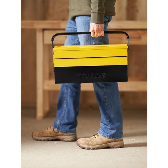 stanley - Boîte à Outils - Métal - Grand Volume - 45 x 20,8 x 20,8 cm - STANLEY, 1-94-738 - Image 8