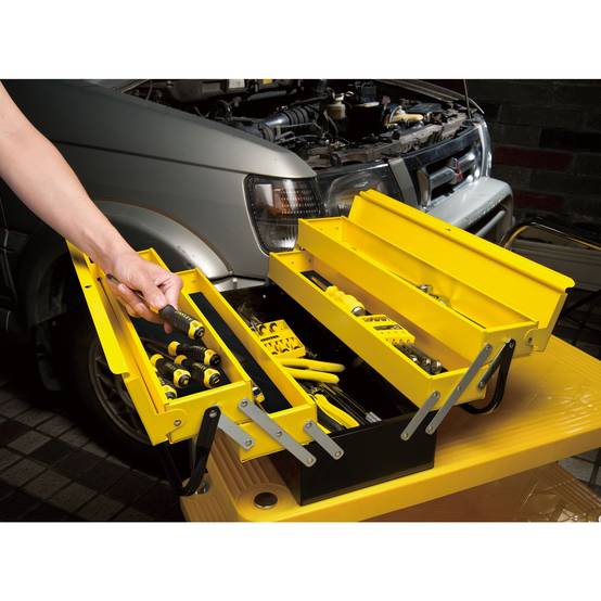 stanley - Boîte à Outils - Métal - Grand Volume - 45 x 20,8 x 20,8 cm - STANLEY, 1-94-738 - Image 3