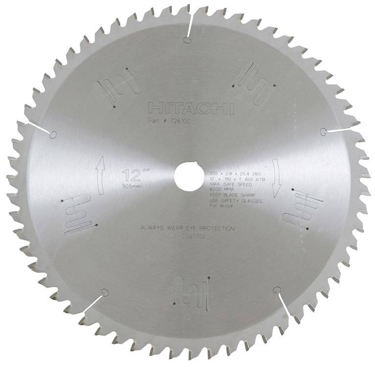 Lame de scie circulaire pour bois 305 x 30, 60 dents - HIKOKI - 752488