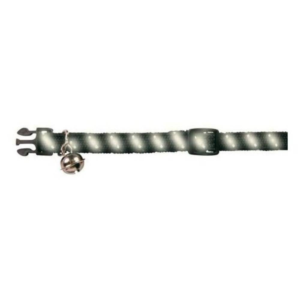 animallparadise - 1 Collier en nylon élastique avec bandes réfléchissantes, couleur aléatoire pour grand chat - Image 8