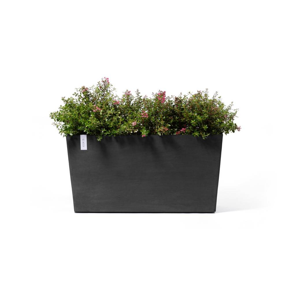 Ecopots - Jardinière sur roues Paris 100 Gris Foncé - 100 x 40 x H. 50 cm - 137 L ECOPOTS - Imagen 2