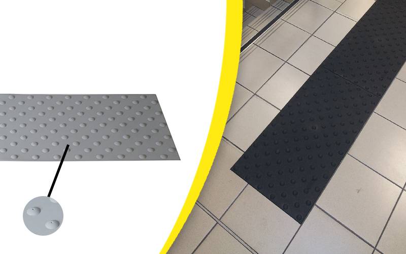 Bande éveil de vigilance intérieur adhésive Waccess Classe Bfl-S1 A+ WATTELEZ 400x815 mm - Gris - 630087GADHFEU - Imagen 2