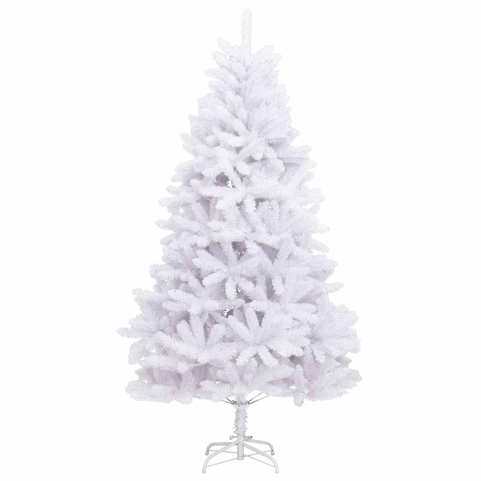 Sapin de Noël | Arbre de Noël Artificiel à Branches Articulées Blanc 240 cm Maison Chic - Image 5