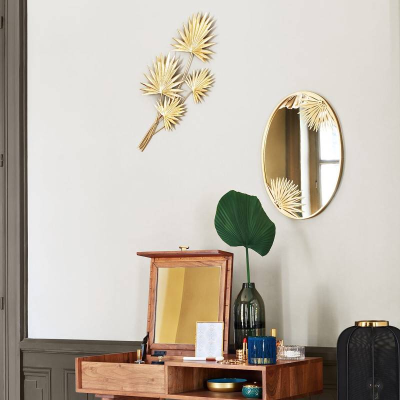 Déco murale métal feuilles Feel Atmosphera - Imagen 2