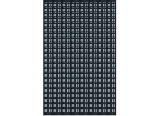 Proloisirs - Tapis d’extérieur pour salon détente ou repas blanc/graphite 240 x 150 cm PROLOISIRS - Image 1