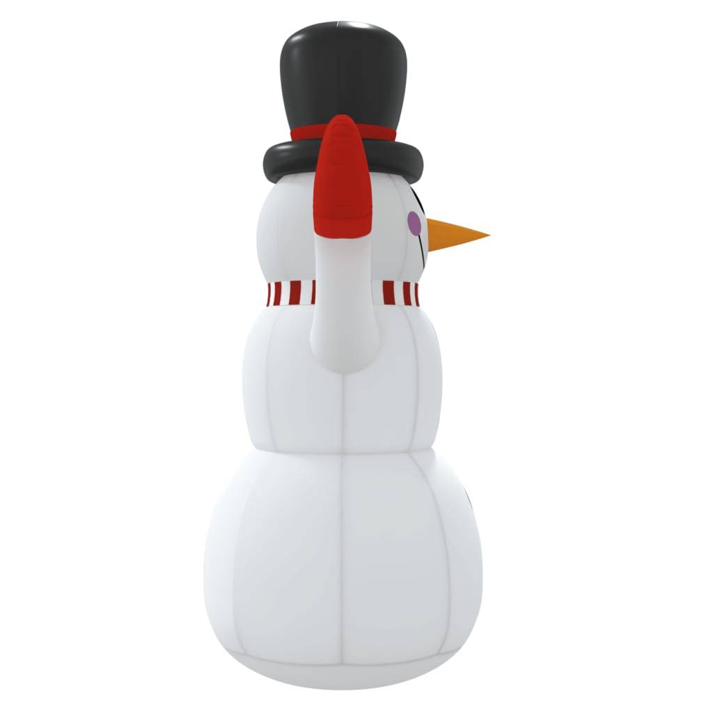 Petit Bonhomme de Neige Gonflable 120cm avec LED pour Décoration de Jardin – ComfortXL Outdoor Living - Image 5