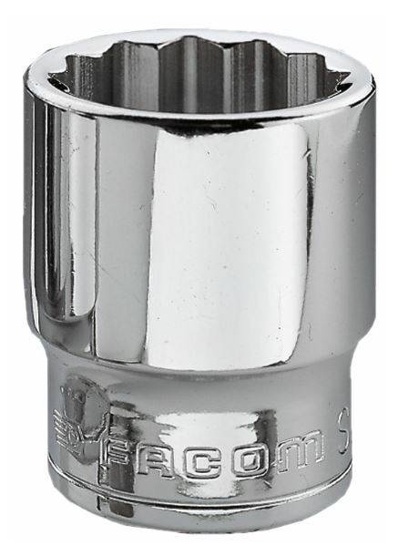 Douille 3/8'' 12 pans métriques diamètre 21mm longueur 33mm - FACOM - J.21 - Image 1