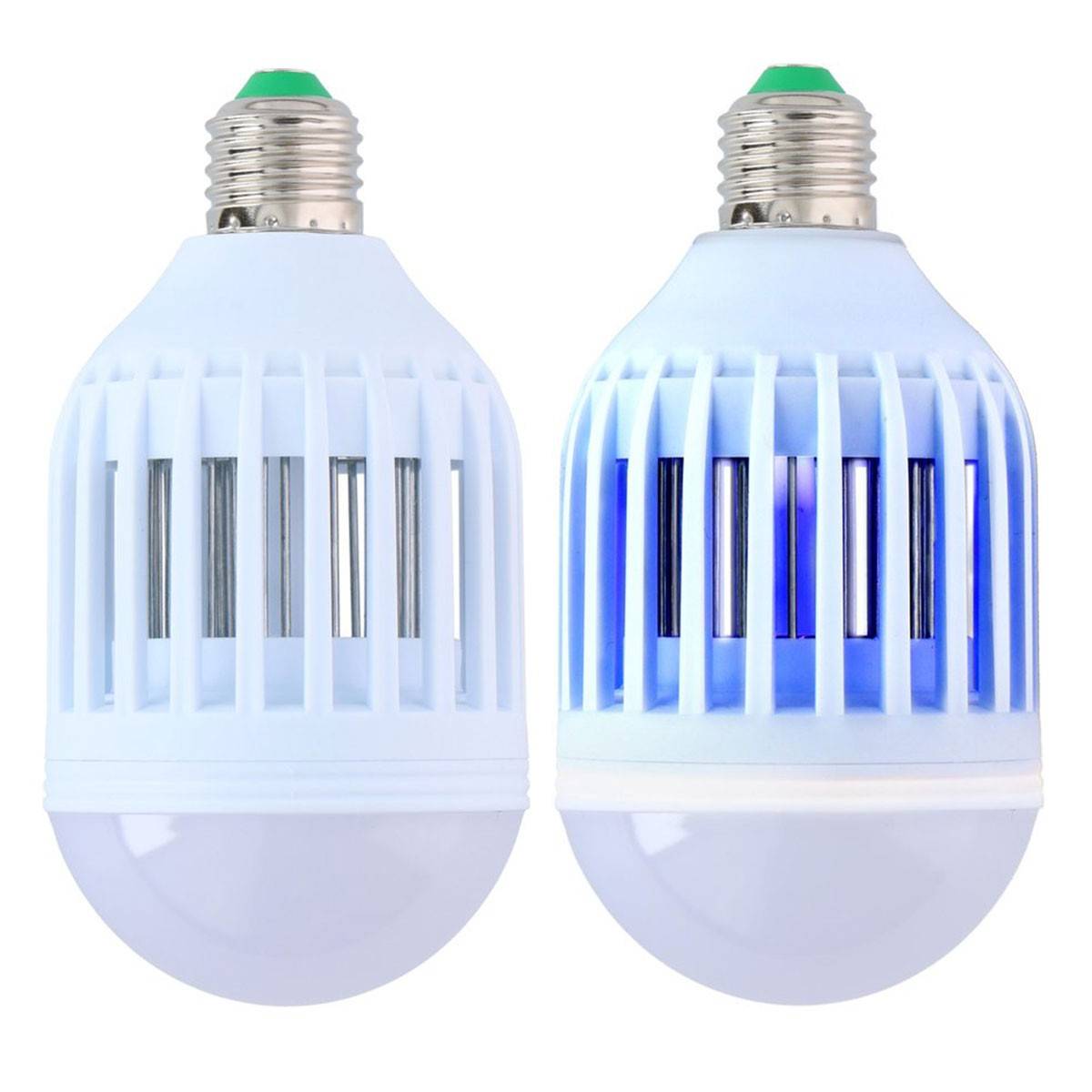Lampe led anti moustique Insectes volants 2en1 Ampoule LED vissable douille standard E27 GRUNDIG - Imagen 9