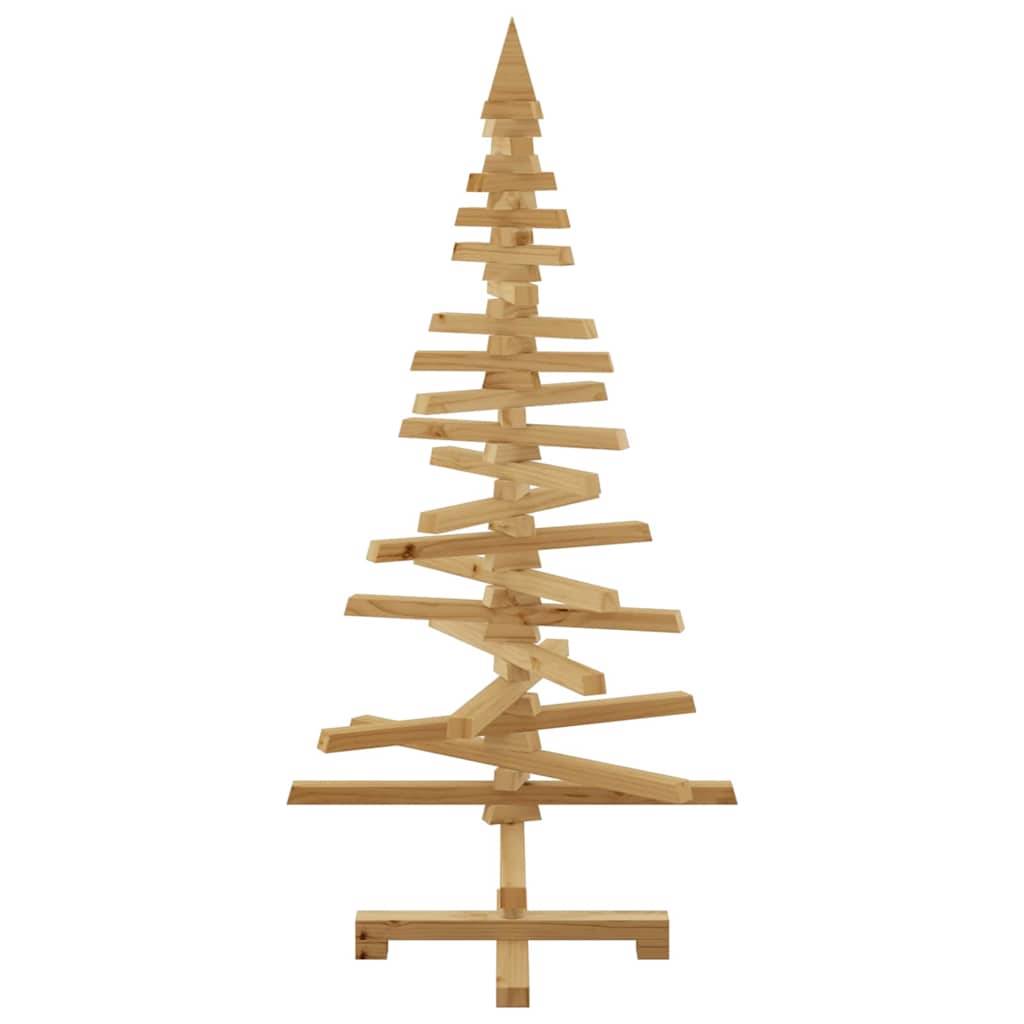ComfortXL - Sapin de Noël en bois de pin massif à décorer branches ajustables Marron 120 cm – ComfortXL Outdoor Living - Image 7