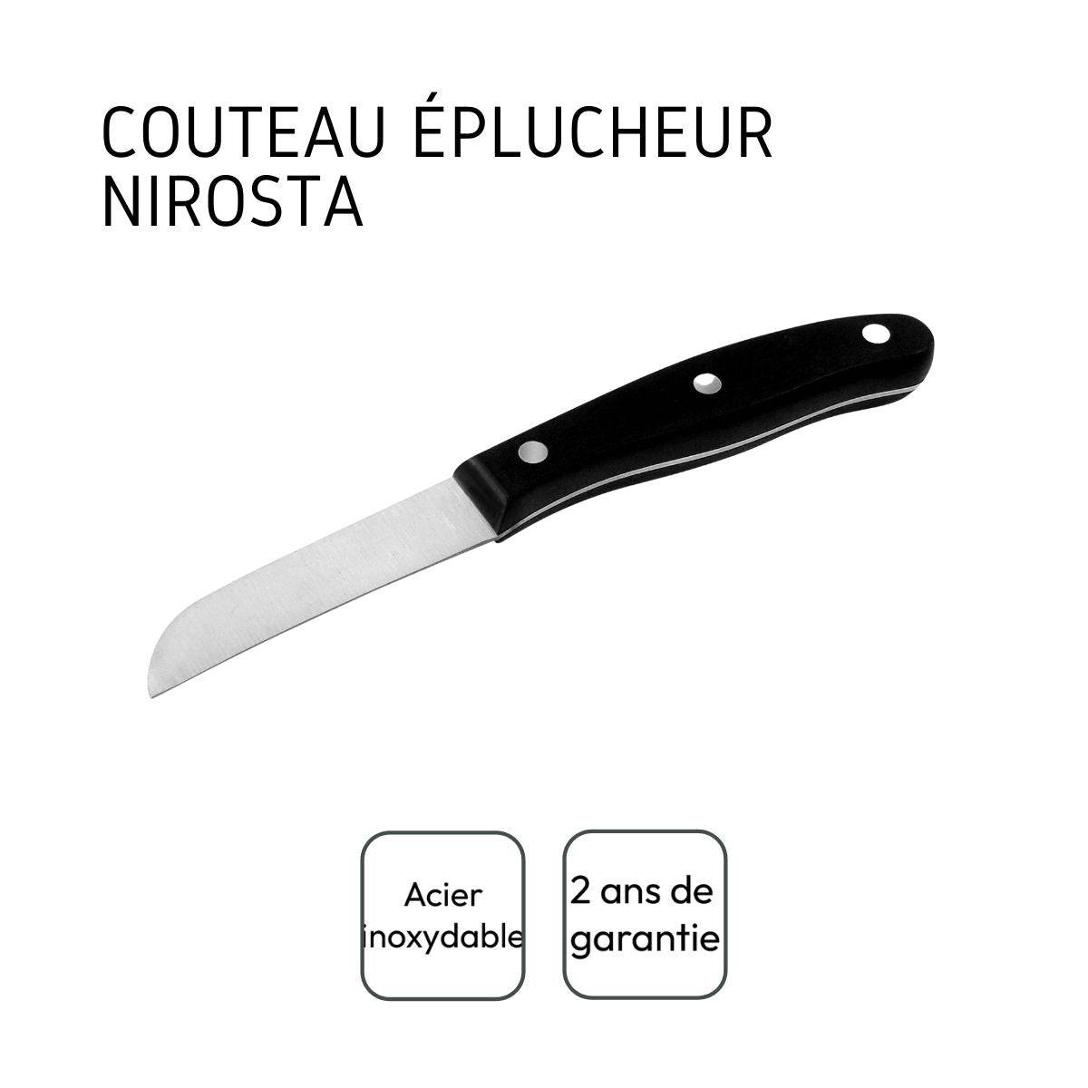 Ensemble de 6 Couteaux à légumes 20 cm Nirosta Fit - Image 4