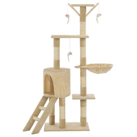 Arbre à chat Nohr Beige 49 X 35 cm - P87209B - Image 3