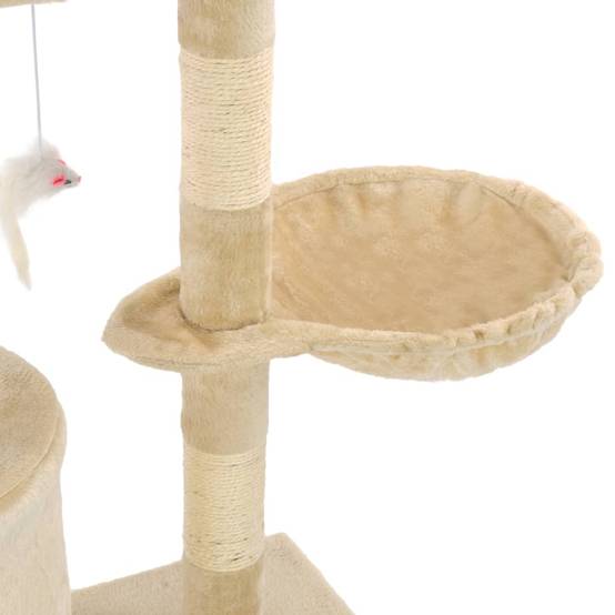 Arbre à chat Nohr Beige 49 X 35 cm - P87209B - Image 7