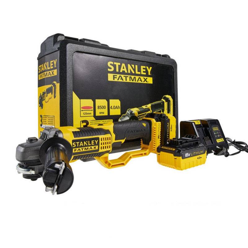 stanley - Meuleuse 125mm STANLEY FMC761M2 FATMAX Lithium 18V - 2 batteries 4,0 Ah V20 Stanley - Imagen 2