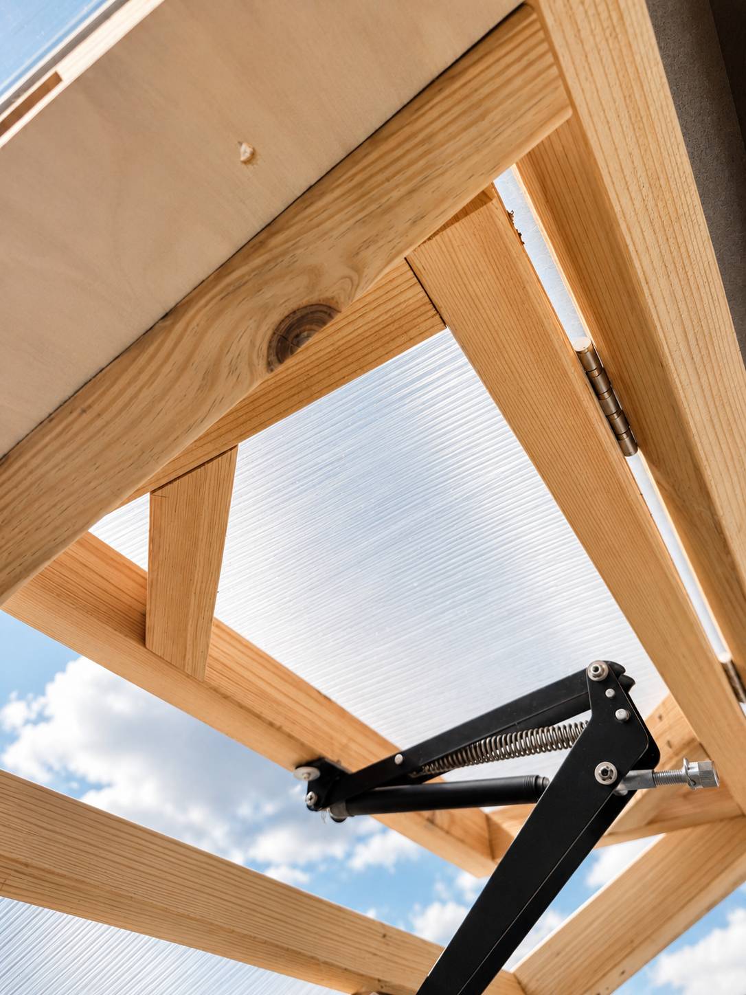 Serre en bois 18m² Norhage Tre 300 - Polycarbonate 6mm - Image 8