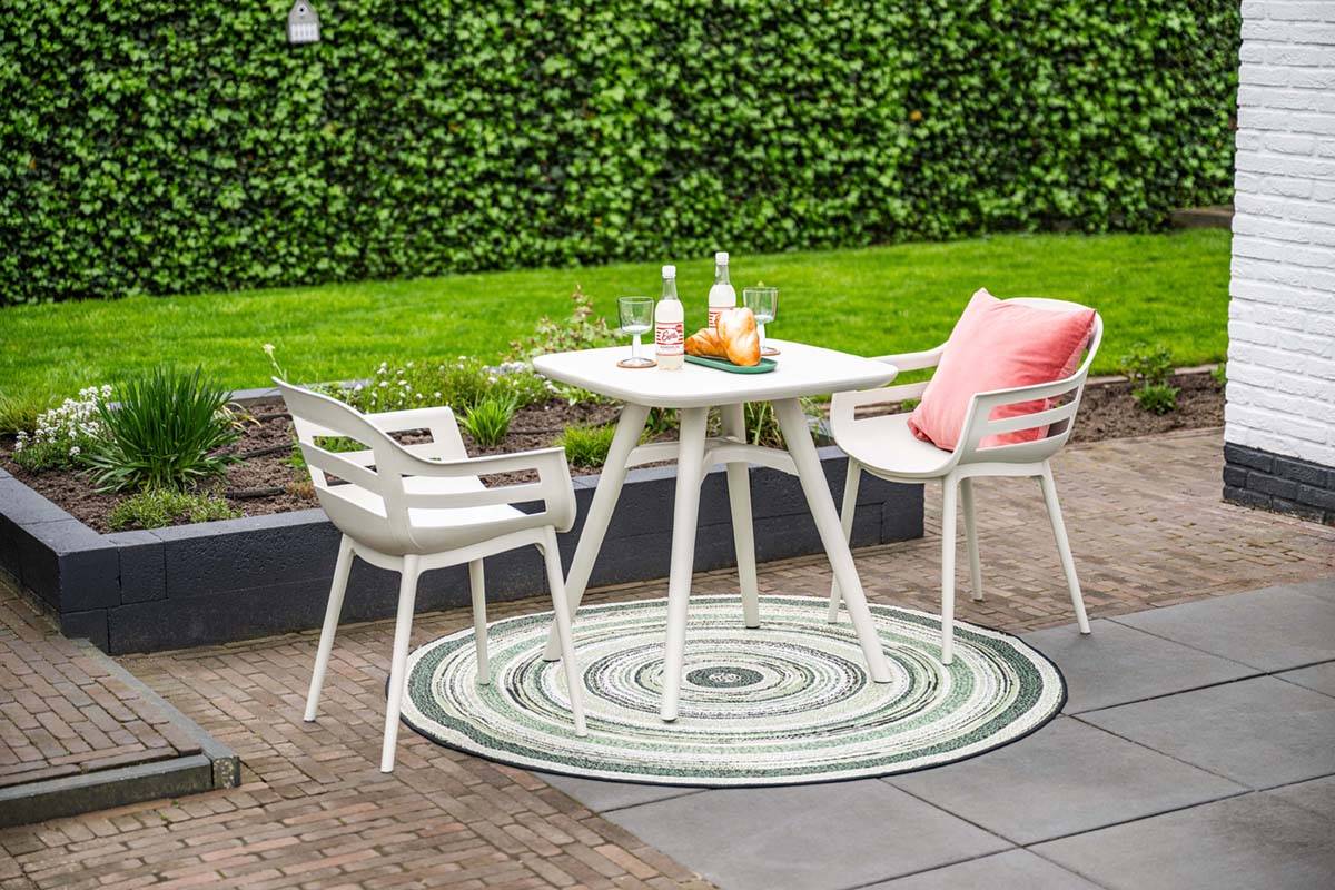 Garden Impressions - Chaise plastique Ceasar - anthracite - Imagen 6