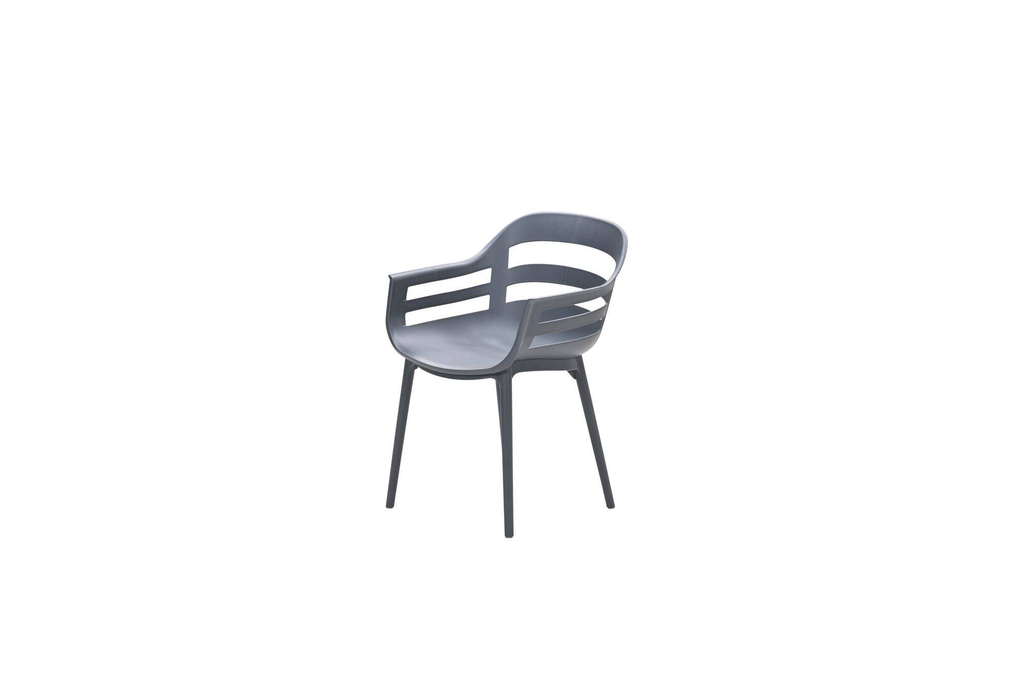 Garden Impressions - Chaise plastique Ceasar - anthracite - Imagen 1